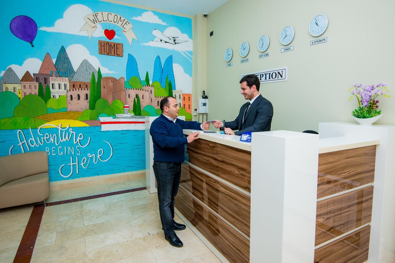 Feyu Hostel Baky Esterno foto
